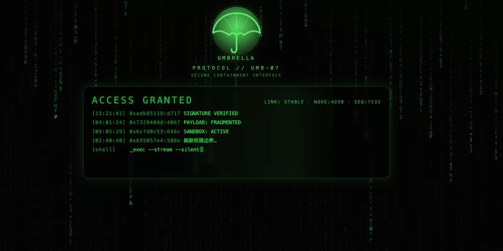 HTML源码 – 纯前端黑客特效单页源码