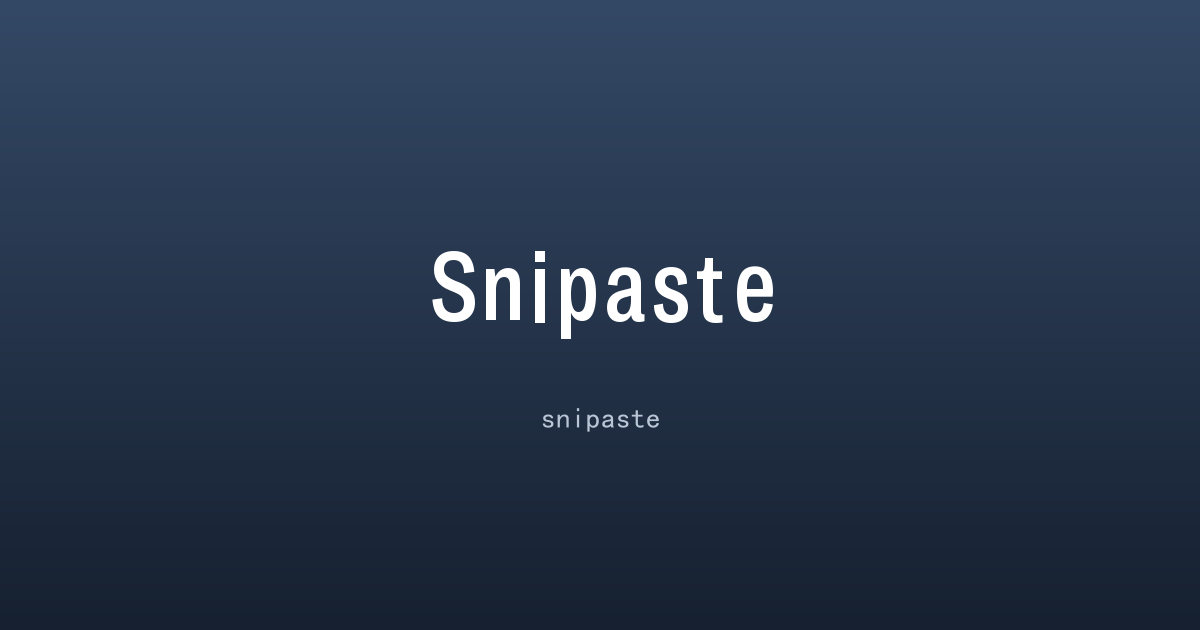 Snipaste